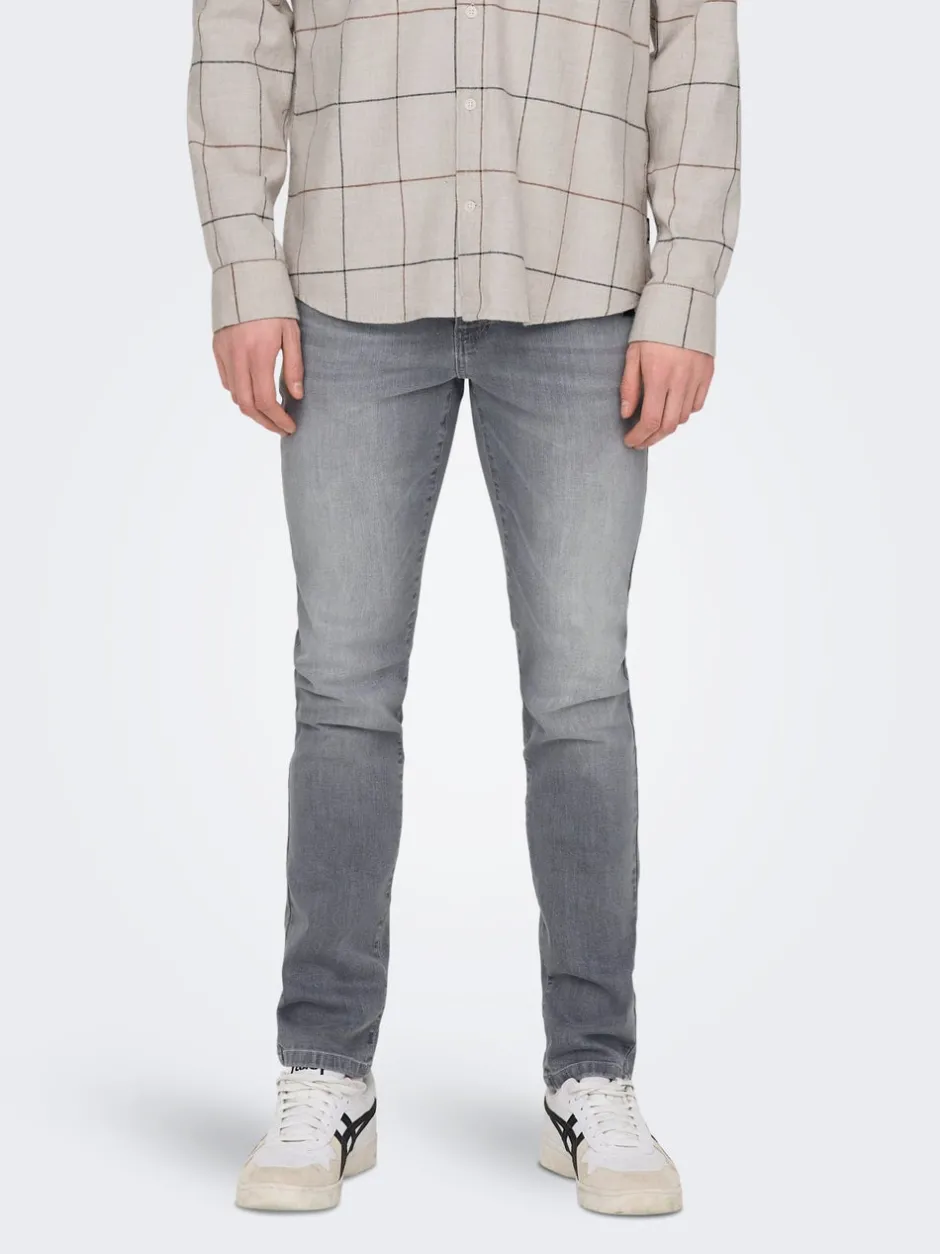 Online ONSLOOM Lav talje Slim fit Jeans Jeans|Jeans