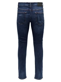 Outlet ONSLOOM Mellemhøj talje Slim fit Jeans Jeans|Jeans
