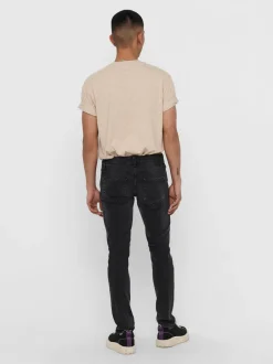 ONSLOOM Mellemhøj talje Slim fit Jeans Jeans|Jeans