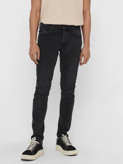 ONSLOOM Mellemhøj talje Slim fit Jeans Jeans|Jeans