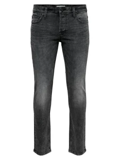 ONSLOOM Mellemhøj talje Slim fit Jeans Jeans|Jeans