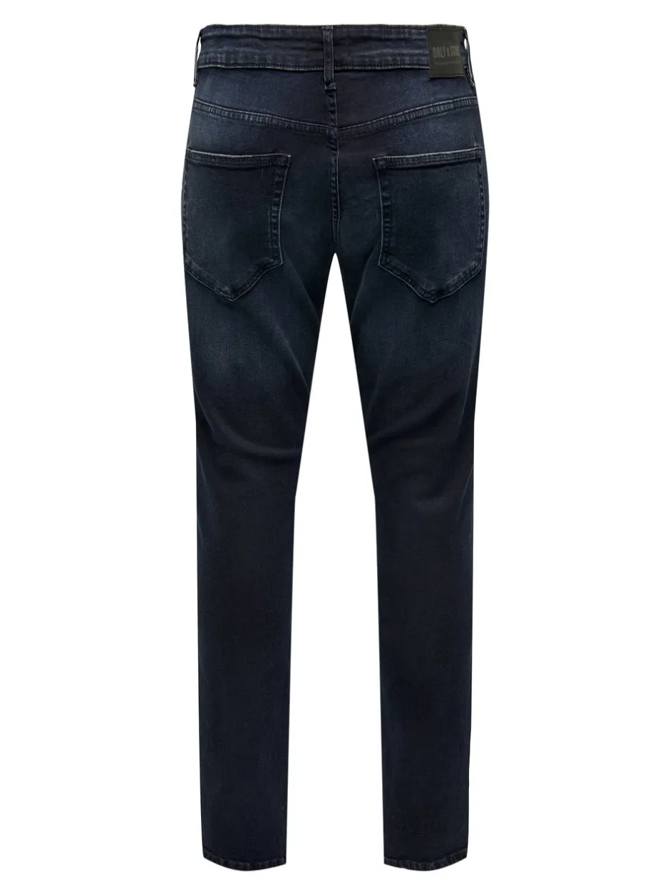 Clearance ONSLOOM Mellemhøj talje Slim fit Jeans Jeans|Jeans