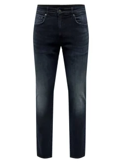 Clearance ONSLOOM Mellemhøj talje Slim fit Jeans Jeans|Jeans