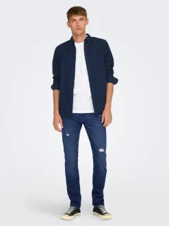 Discount ONSLOOM Mid rise Slim fit Jeans Jeans|Jeans