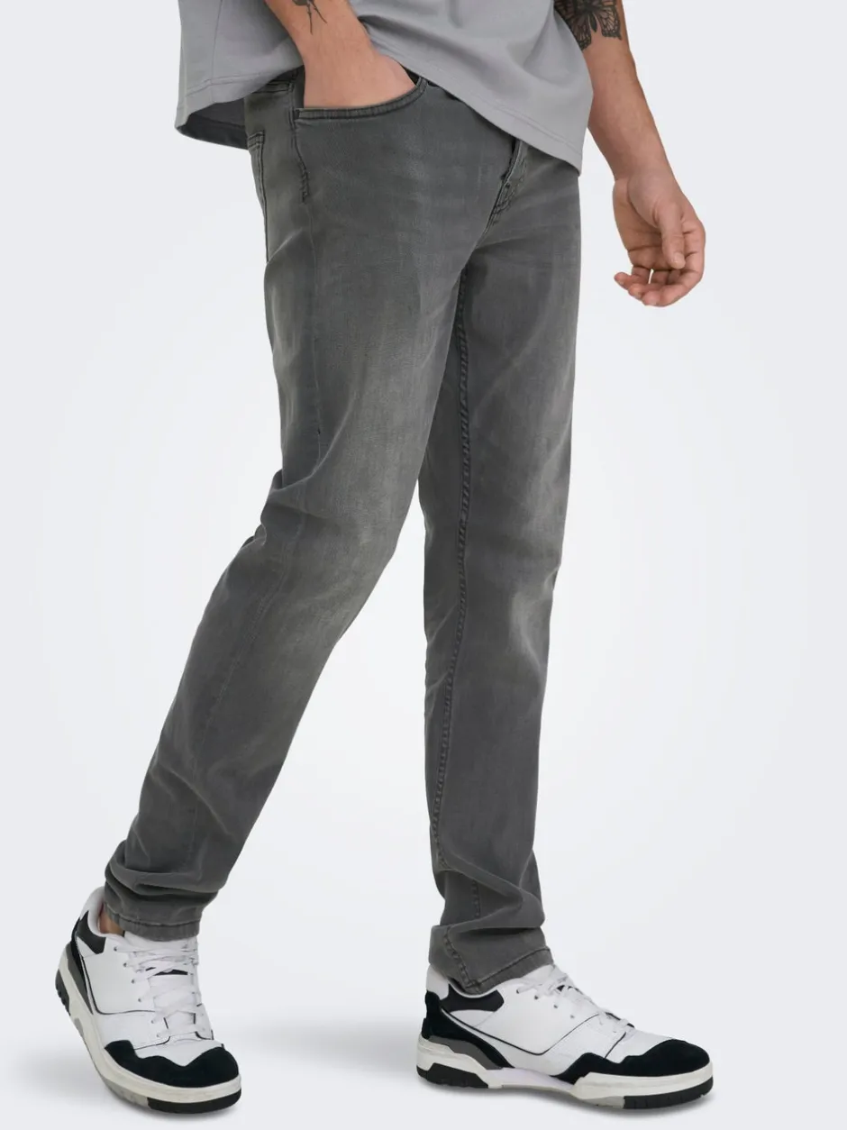 ONSLOOM Mid rise Slim fit Jeans Jeans|Jeans