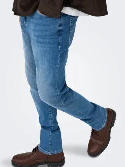Online ONSLOOM Mid rise Slim fit Jeans Jeans|Jeans