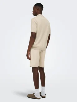 ONSLOUI Strikket poloshirt Strik