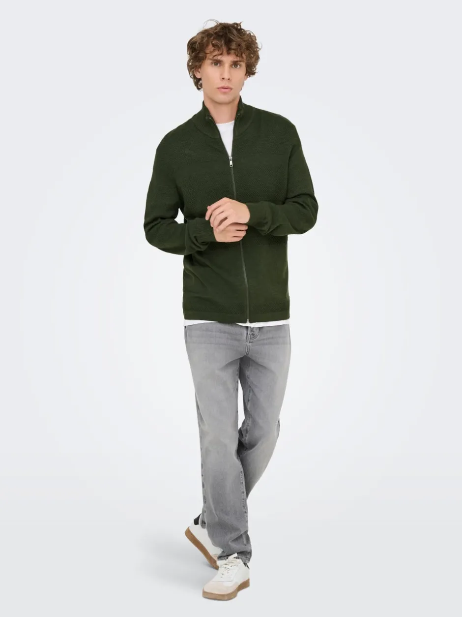 Online ONSMALIK Strikket cardigan Strik