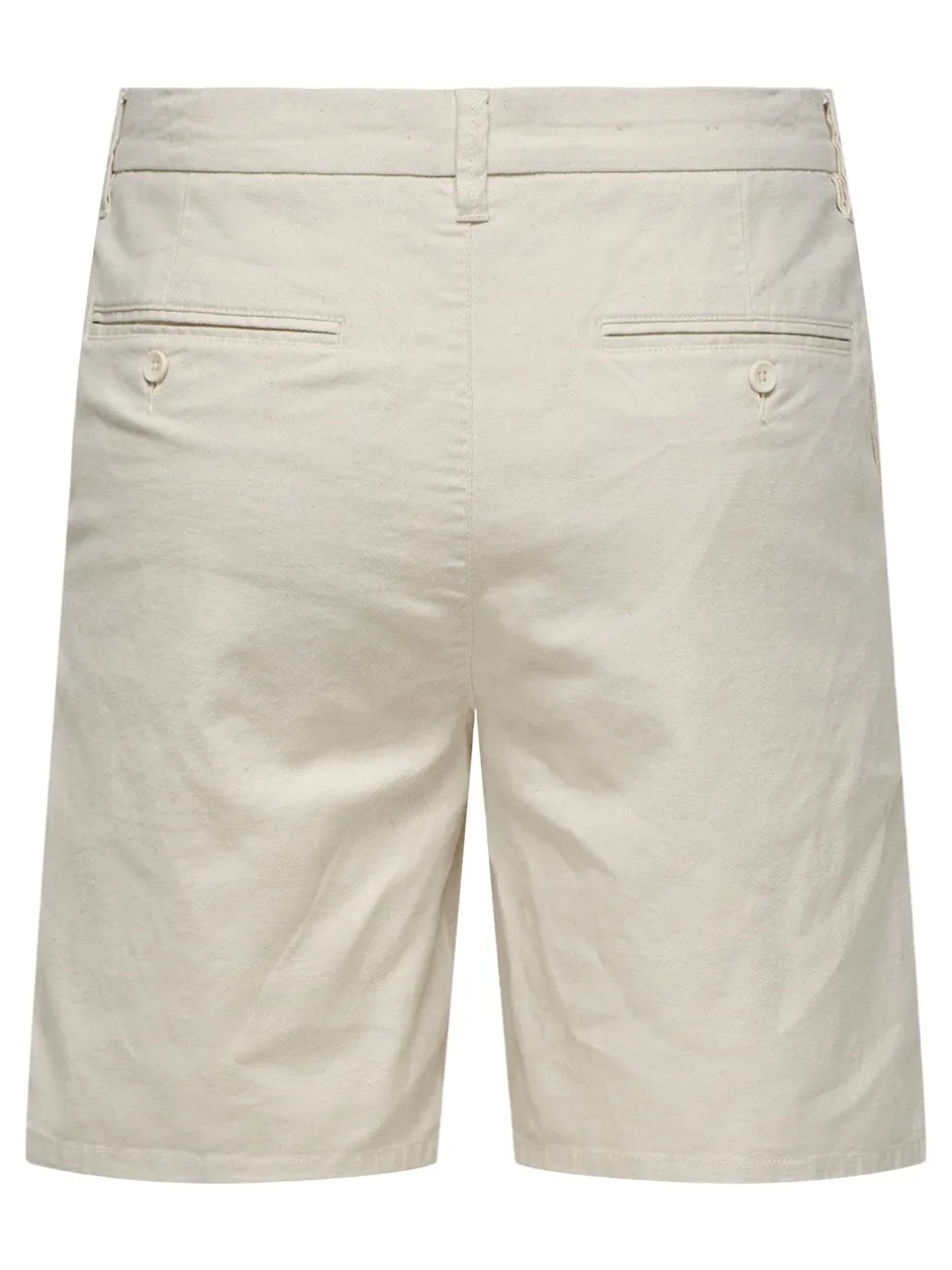 Outlet ONSMARK Regular fit Hør Shorts Shorts