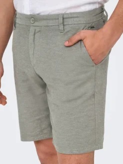 Sale ONSMARK Regular fit Hør Shorts Shorts