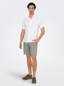 Sale ONSMARK Regular fit Hør Shorts Shorts