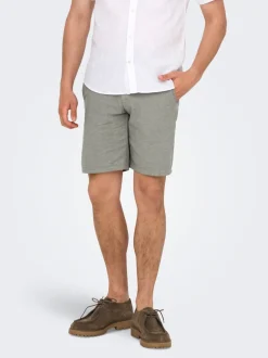 Sale ONSMARK Regular fit Hør Shorts Shorts