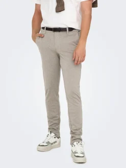Sale ONSMARK Slim tapered fit Chinobukser Bukser