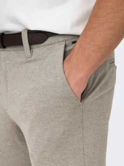 Sale ONSMARK Slim tapered fit Chinobukser Bukser