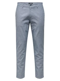 Discount ONSMARK Tapered fit Hør Chinobukser Bukser