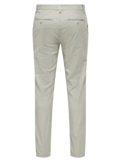 New ONSMARK Tapered fit Hør Chinobukser Bukser