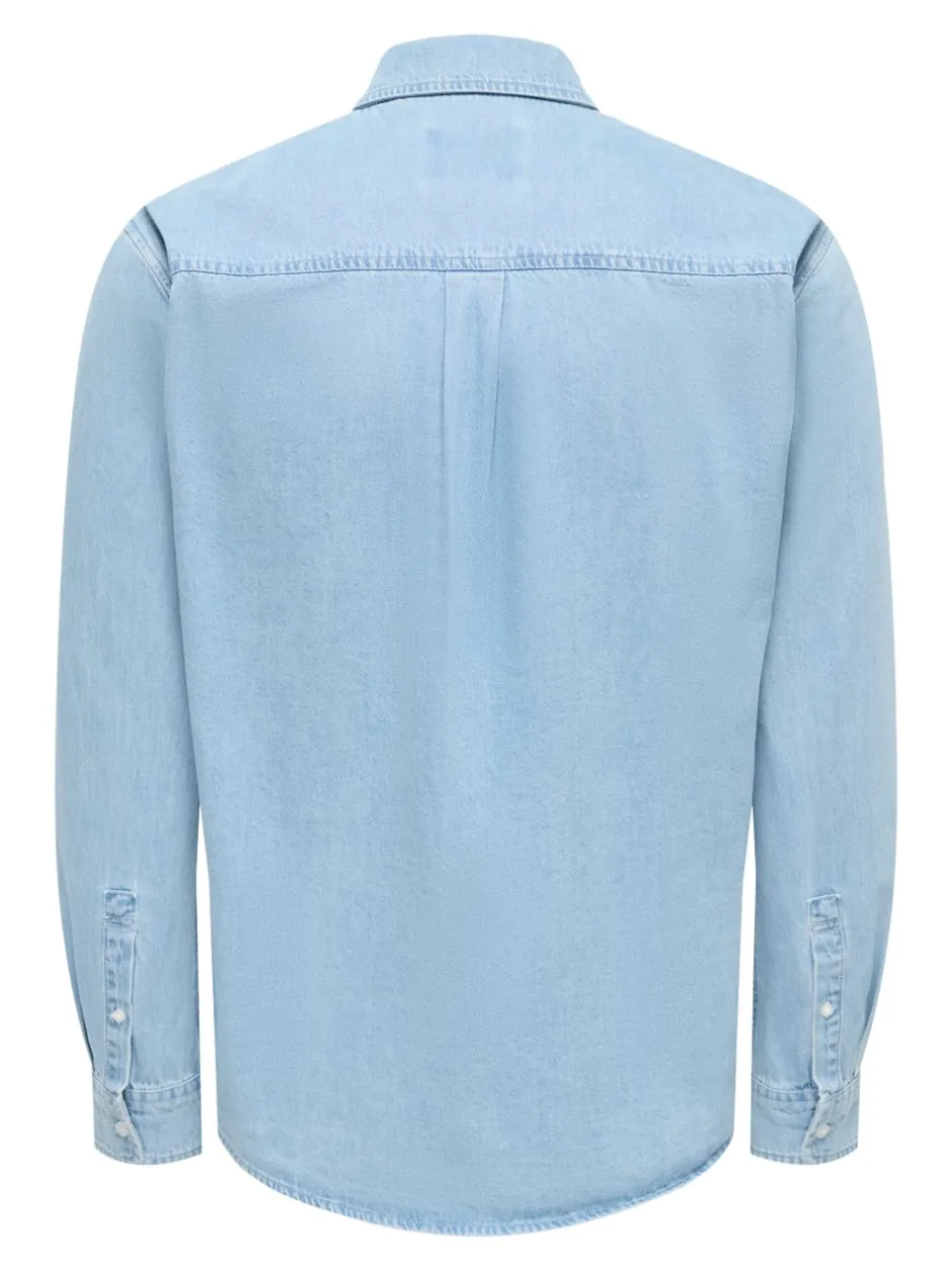 Clearance ONSORSON Denim-skjorte Skjorter