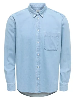 Clearance ONSORSON Denim-skjorte Skjorter