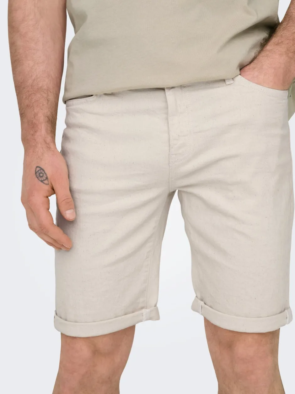 Outlet ONSPLY Mellemhøj talje Regular fit Shorts Shorts