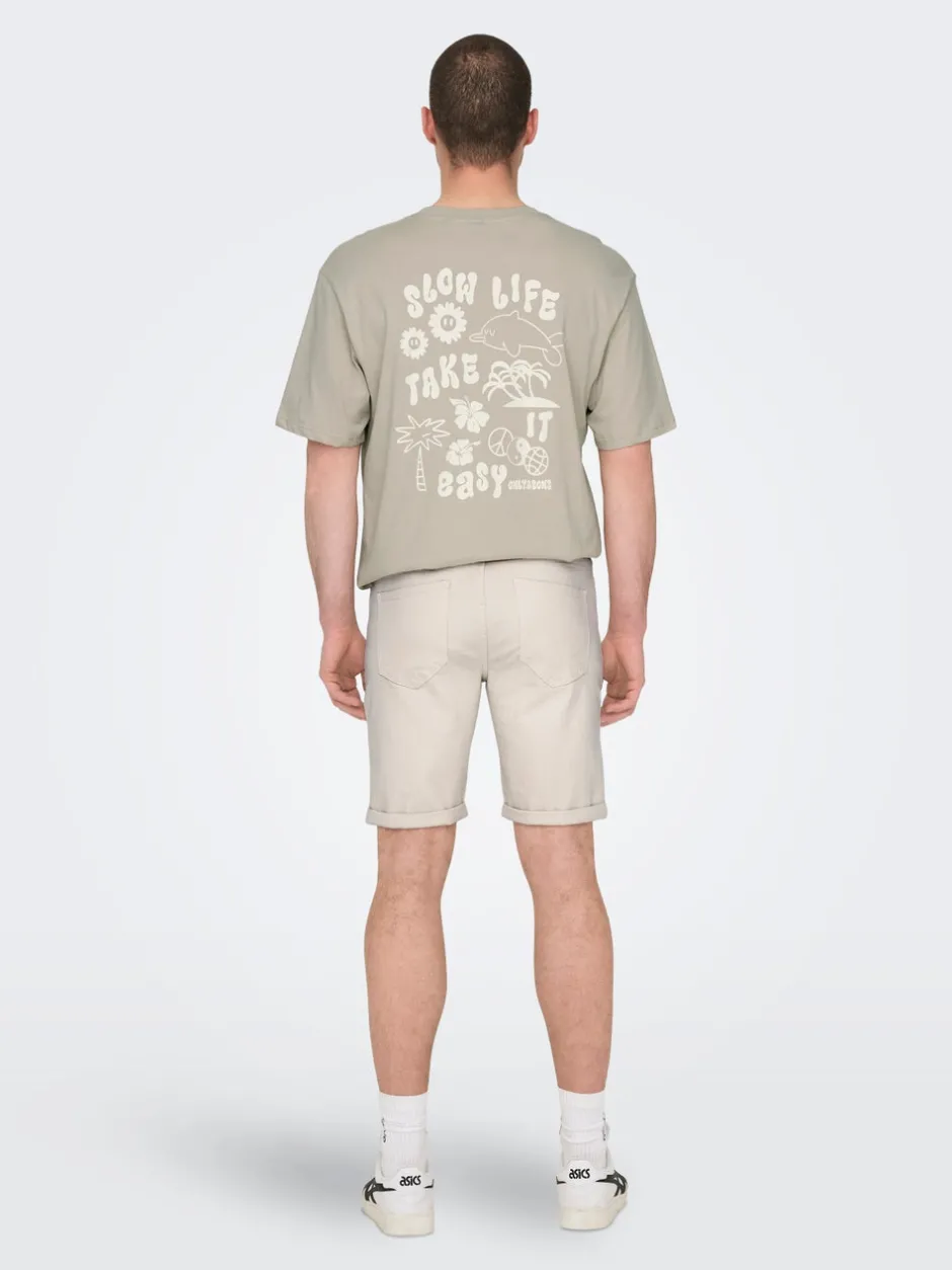 Outlet ONSPLY Mellemhøj talje Regular fit Shorts Shorts