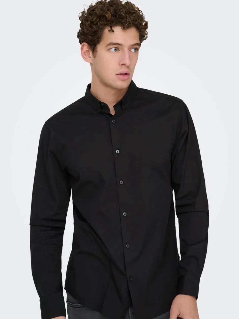 Best ONSPOPLIN Poplin-skjorte Skjorter