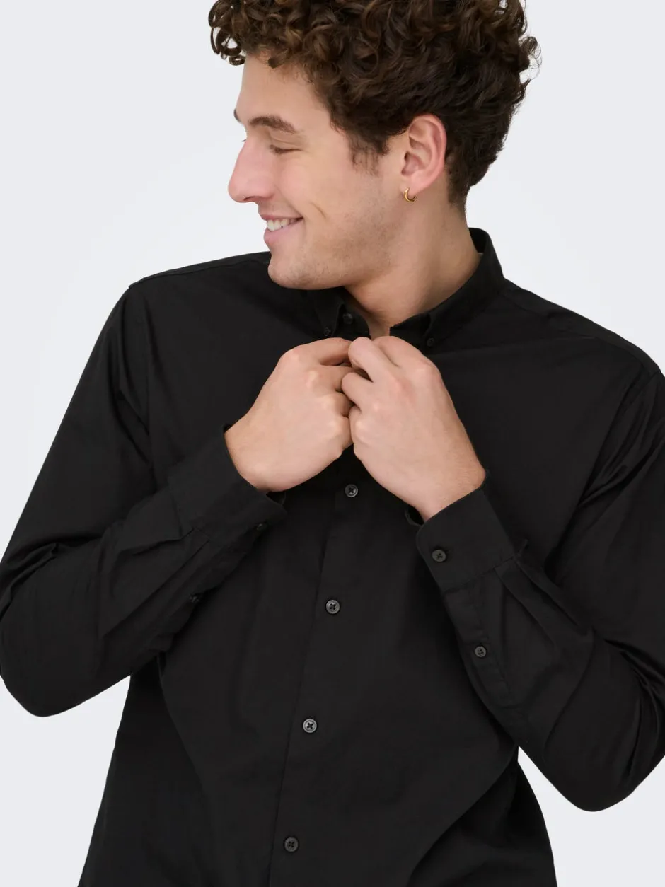 Best ONSPOPLIN Poplin-skjorte Skjorter