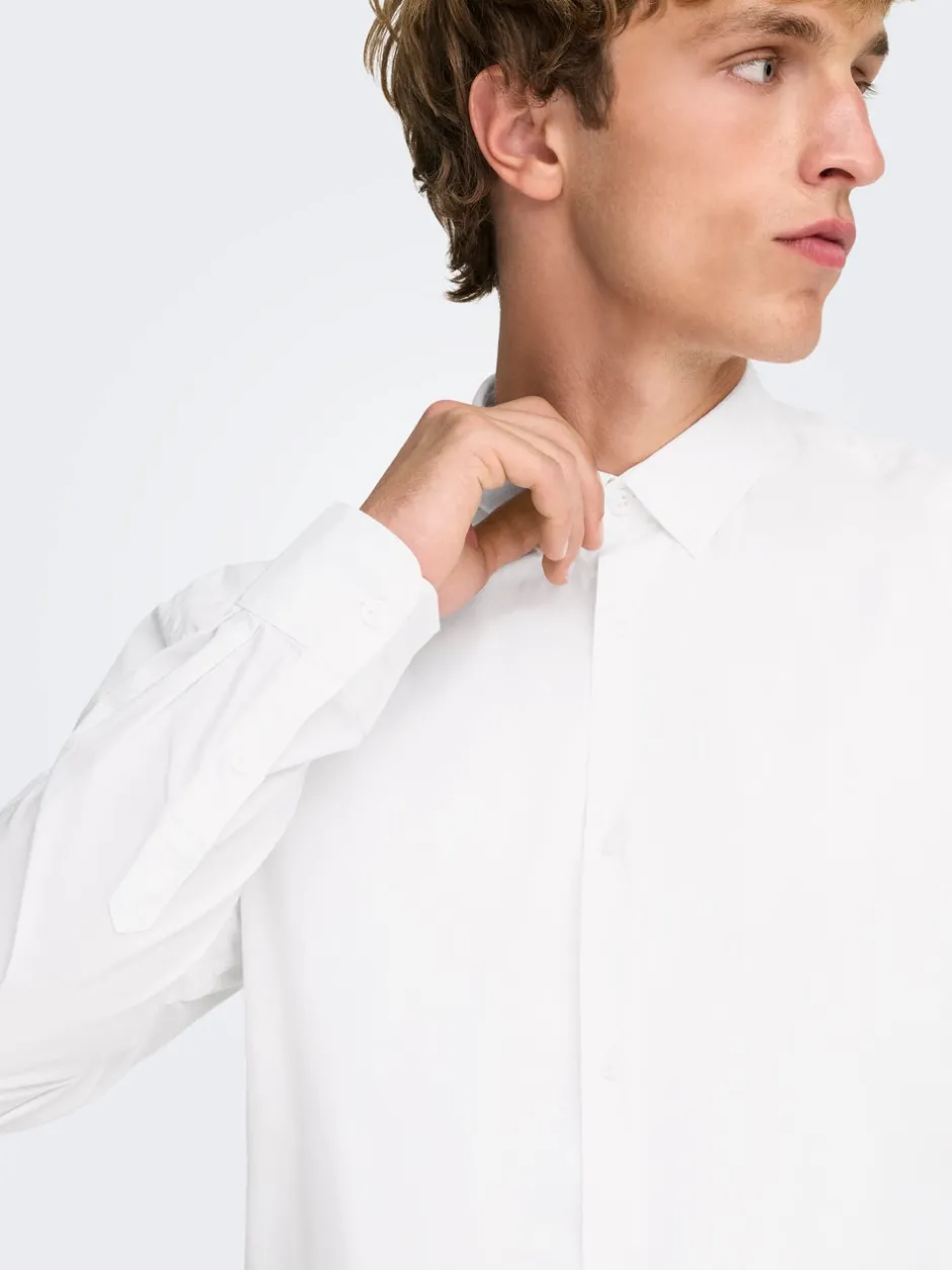 Best ONSPOPLIN Poplin-skjorte Skjorter