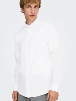Best ONSPOPLIN Poplin-skjorte Skjorter