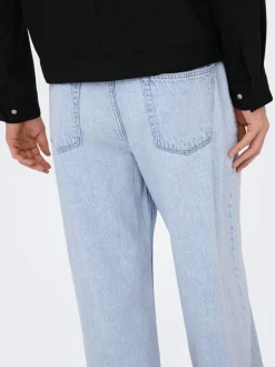 Online ONSREMI Mid rise Barrel fit Jeans Jeans|Jeans