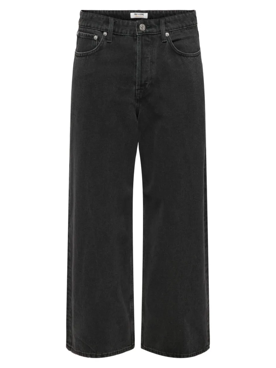 Outlet ONSREMI Mid rise Barrel fit Jeans Jeans|Jeans