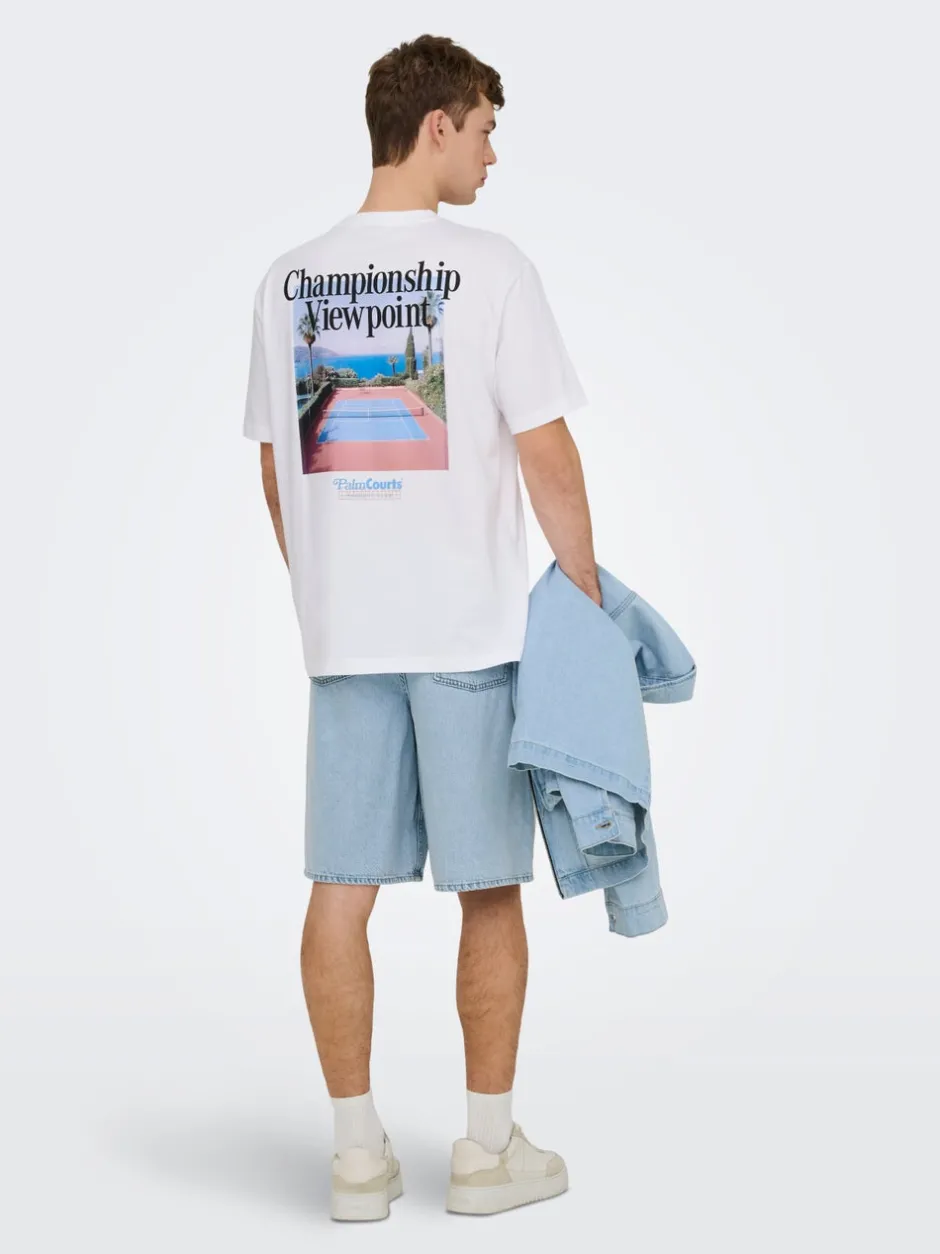 Clearance ONSREMI Mid rise Wide leg fit Shorts Shorts