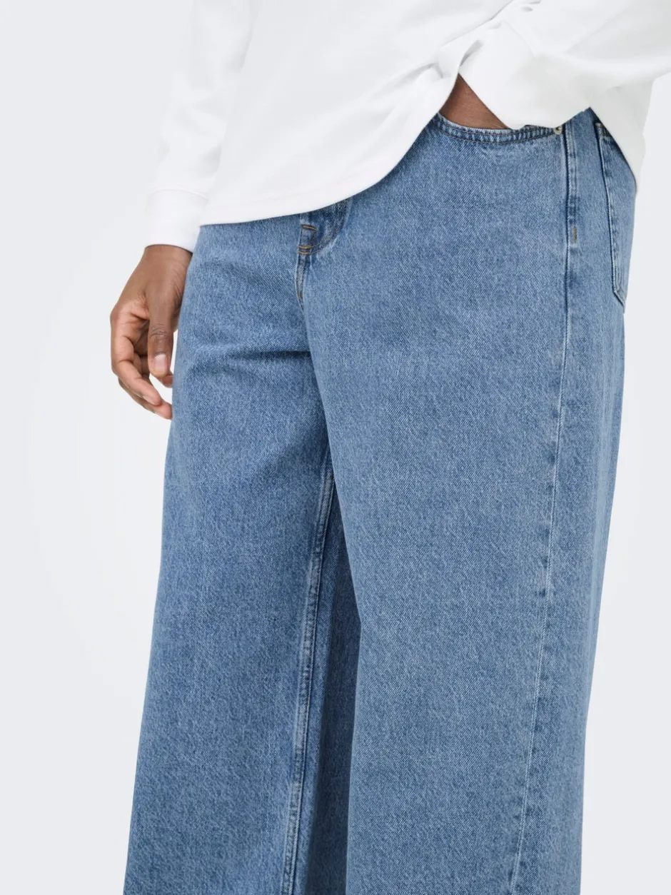 Clearance ONSREMI Mid rise Wide leg fit Jeans Jeans|Jeans