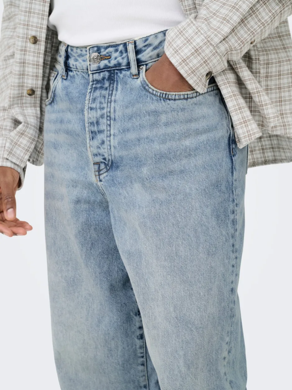 Discount ONSREMI Mid rise Wide leg fit Jeans Jeans|Jeans