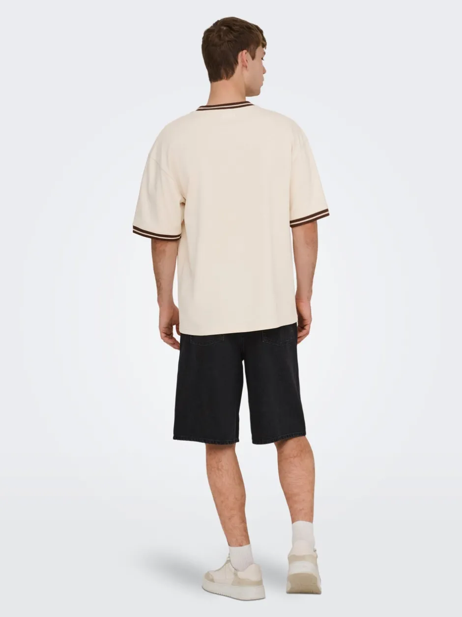 Sale ONSREMI Mid rise Wide leg fit Shorts Shorts