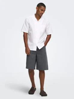 Sale ONSREMI Mid rise Wide leg fit Shorts Shorts