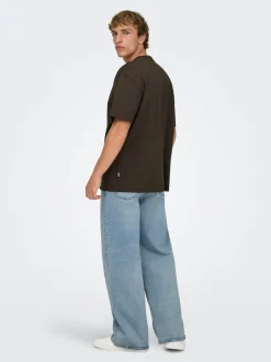 Online ONSREMI Mid rise Wide leg fit Jeans Jeans|Jeans