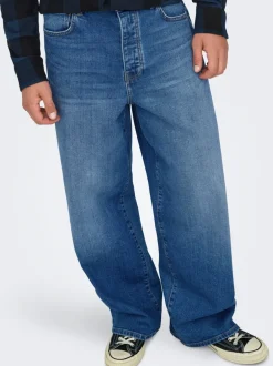 New ONSREMI Mid rise Wide leg fit Jeans Jeans|Jeans