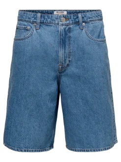 New ONSREMI Mid rise Wide leg fit Shorts Shorts