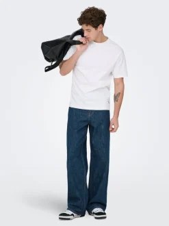 Sale ONSREMI Mid rise Wide leg fit Jeans Jeans|Jeans