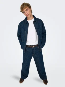 Sale ONSREMI Mid rise Wide leg fit Jeans Jeans|Jeans