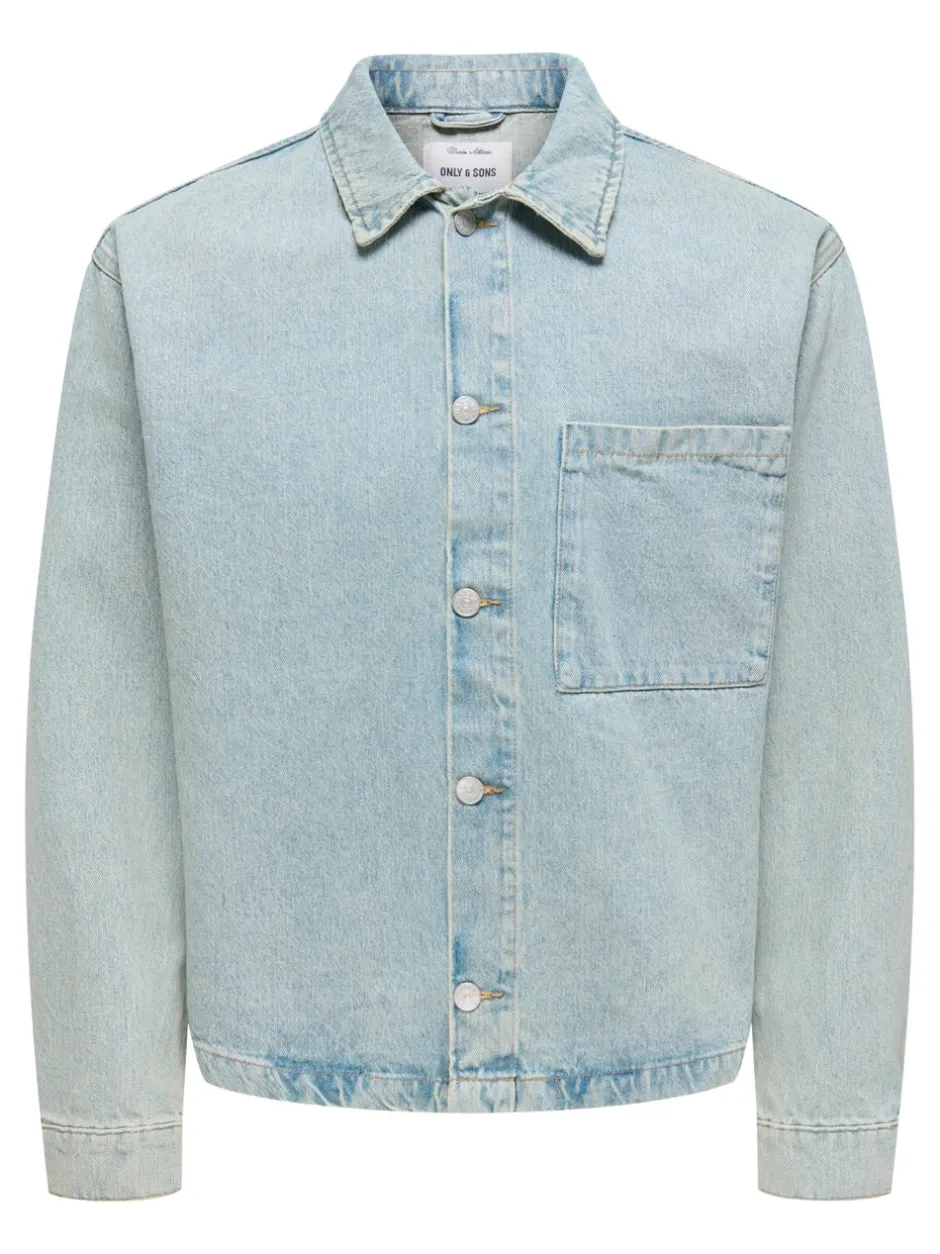 Best ONSSPRICK Denimjakke Denimjakker|Jakker Og Frakker