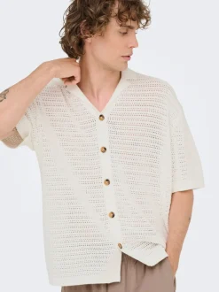 Online ONSTHIAGO Strikket poloshirt Skjorter
