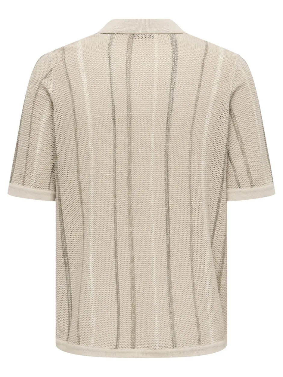 Sale ONSTOBBY Strikket poloshirt Strik