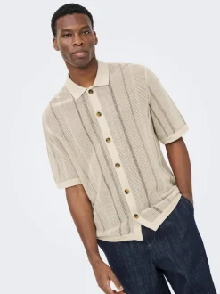 Sale ONSTOBBY Strikket poloshirt Strik