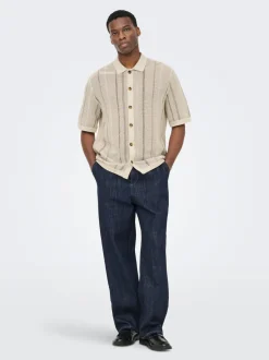 Sale ONSTOBBY Strikket poloshirt Strik