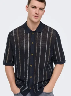 Hot ONSTOBBY Strikket poloshirt Strik