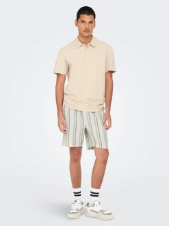 ONSTREV Mellemhøj talje Regular fit Shorts Shorts