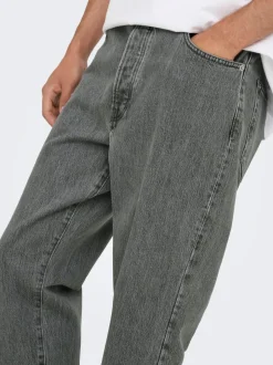 Discount ONSTYE Mellemhøj talje Loose fit Jeans Jeans|Jeans