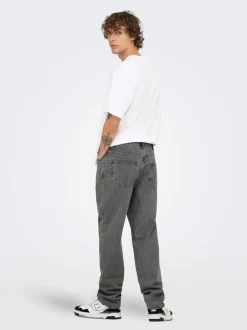 Discount ONSTYE Mellemhøj talje Loose fit Jeans Jeans|Jeans