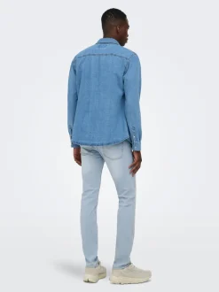 Outlet ONSWARP Lav talje Skinny fit Jeans Jeans|Jeans